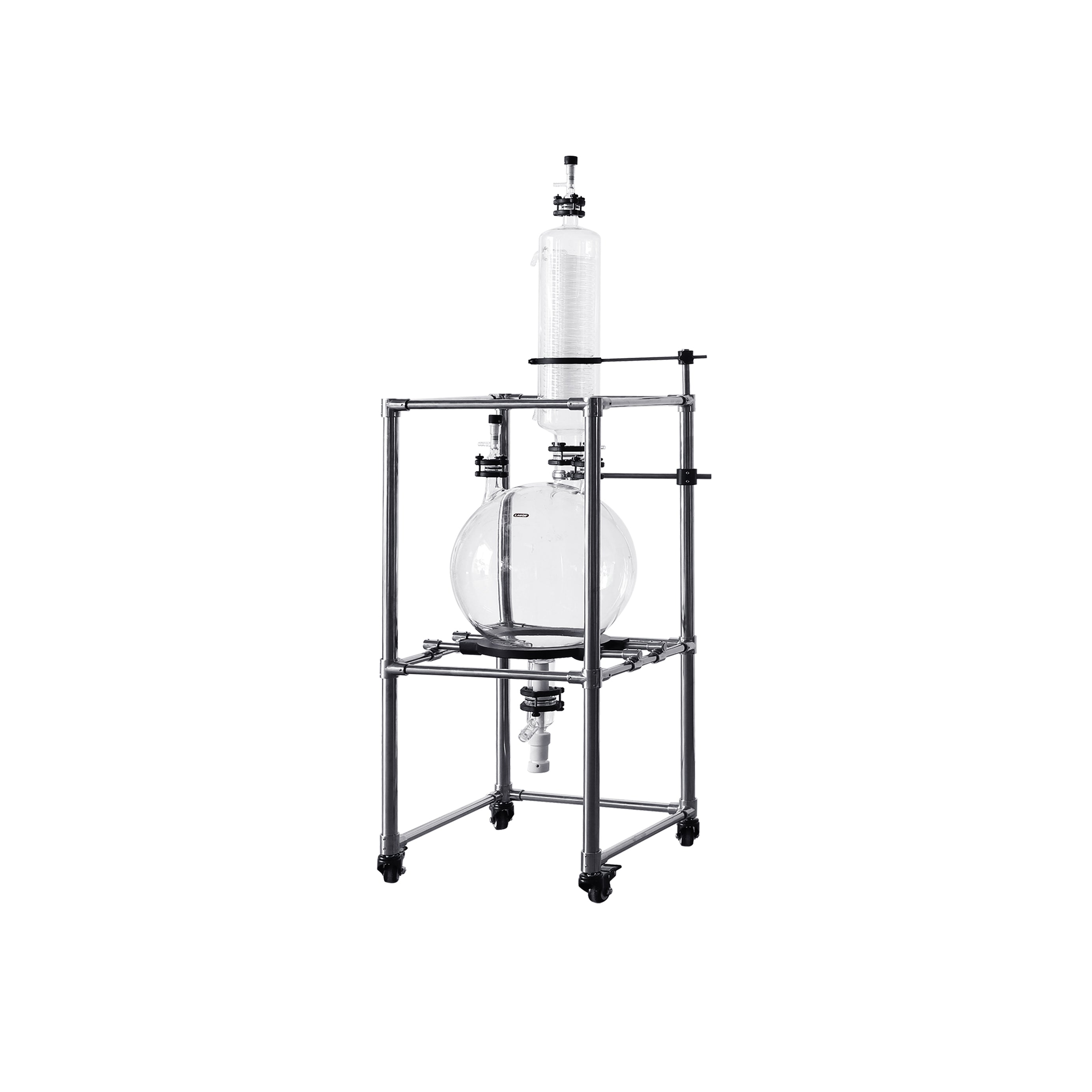 10L Vacuum Filter Jacketed Glass Vessel Stirred Crystallization Reactor