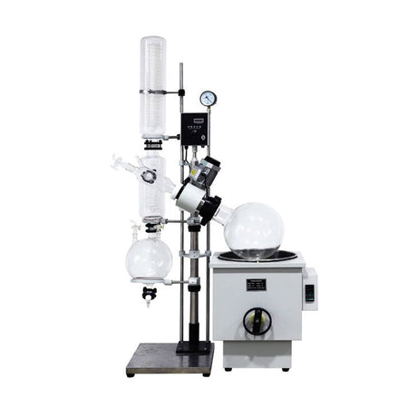 50L Rotary Evaporator Lab Manual Lifting Rotavap with Digital Screen