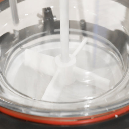 50L Vaccum Filter Jacketed Glass Vessel Stirred Reactor