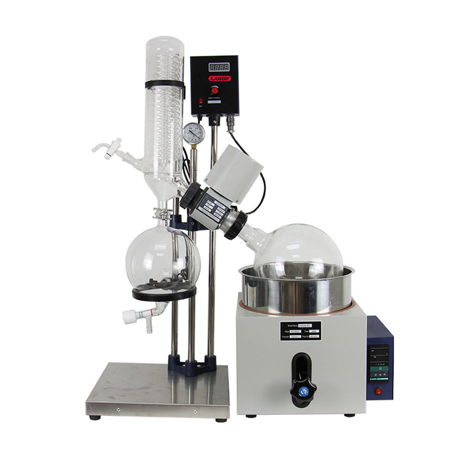 Lab1st 5L Rotary Evaporator Lab Manual Lifting Rotavap with Digital ScreenLab1st 5L Rotary Evaporator Lab Manual Lifting Rotavap with Digital Screen