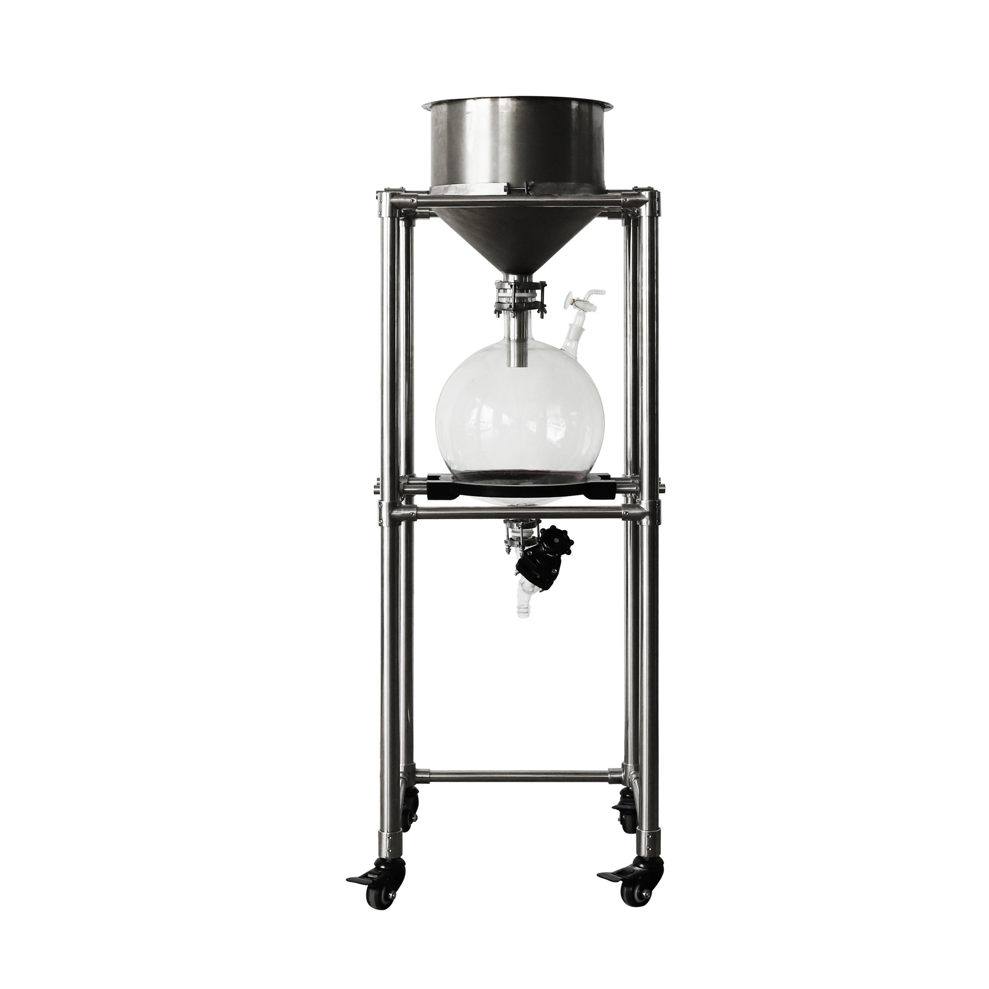 5L Stainless Steel Buchner Funnel with 5L Collection Flask