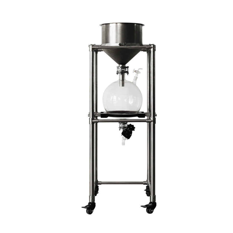 5L Stainless Steel Buchner Funnel with 5L Collection Flask