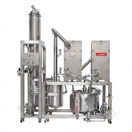 Falling Film Evaporator for Solvent Recovery 100L/h to 2500L/h