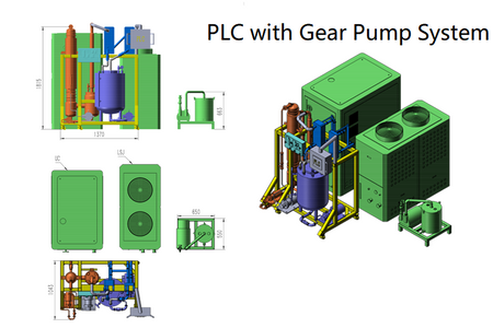 Falling Film Evaporator for Solvent Recovery 100L/h to 2500L/h