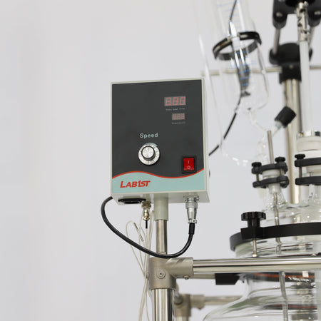 150L Chemical Lab Jacketed Glass Reactor Vessel with Digital Display for Laboratory Reaction