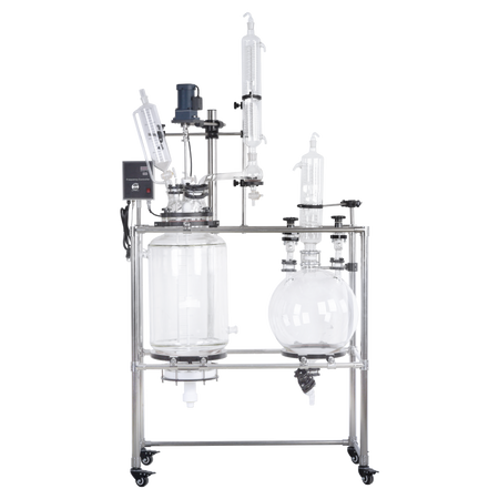 50L Jacketed Glass Reactor