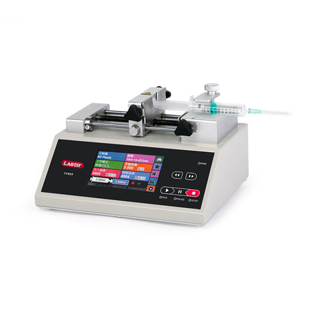 1 Channel 0.037nl/min ~ 16.663ml/min Laboratory Syringe Pump TYD