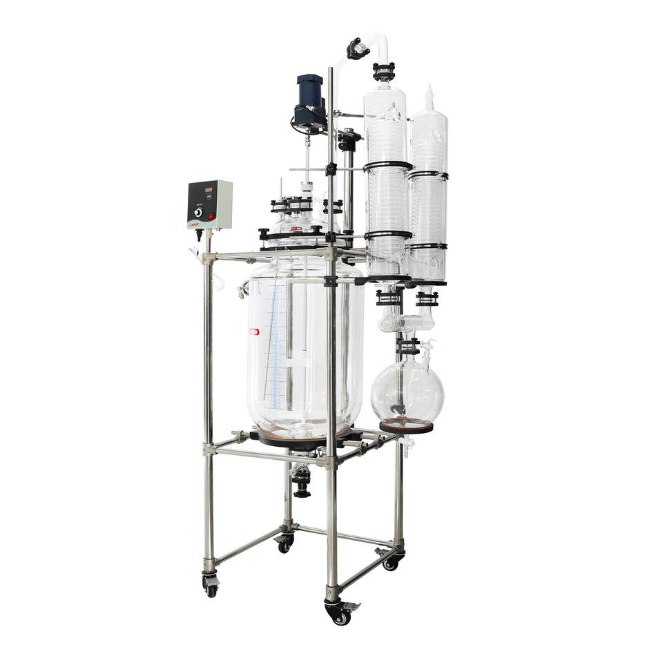 Glass Evaporation Reactor with Dual Jacketed System