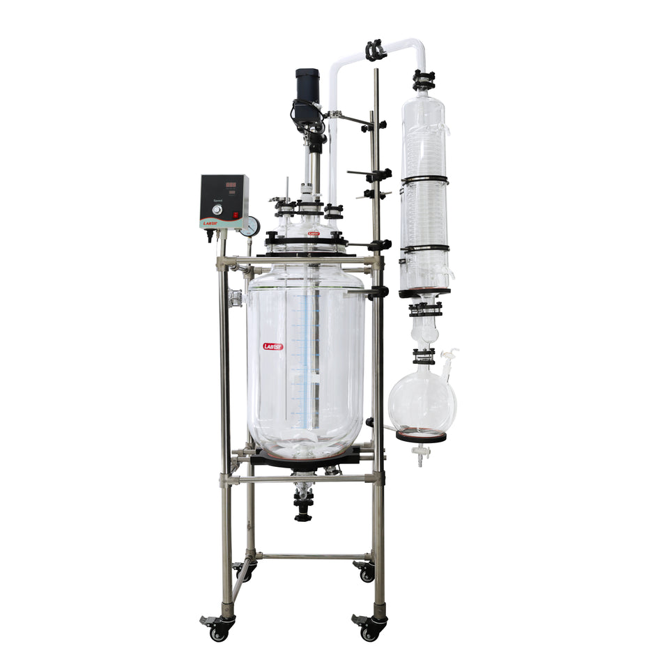 Glass Evaporation Reactor with Jacketed System