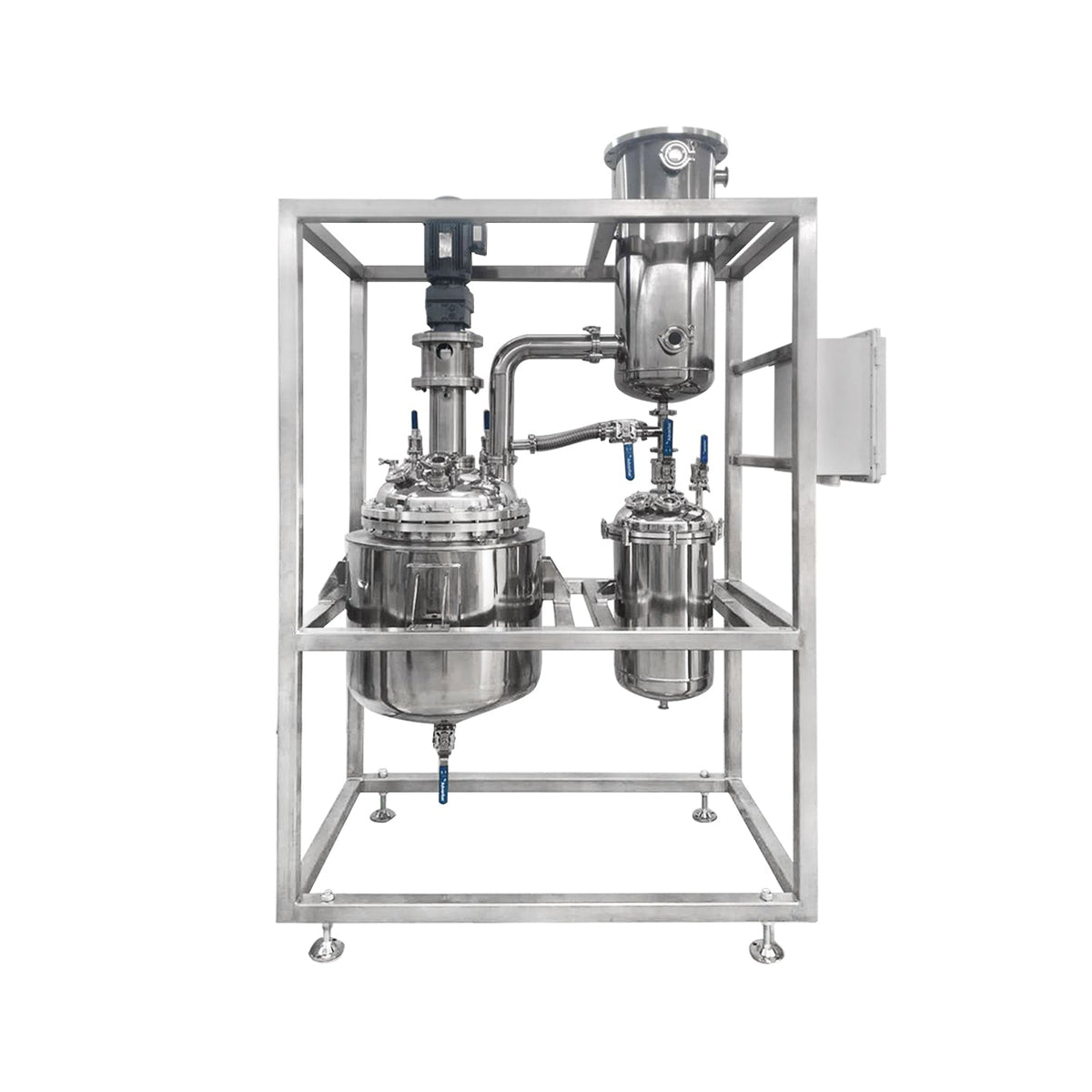100L Stainless Steel Jacketed Evaporation Reactor