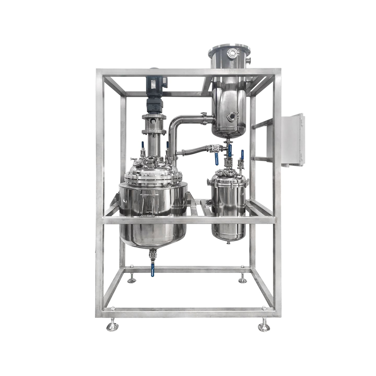 100L Stainless Steel Jacketed Evaporation Reactor