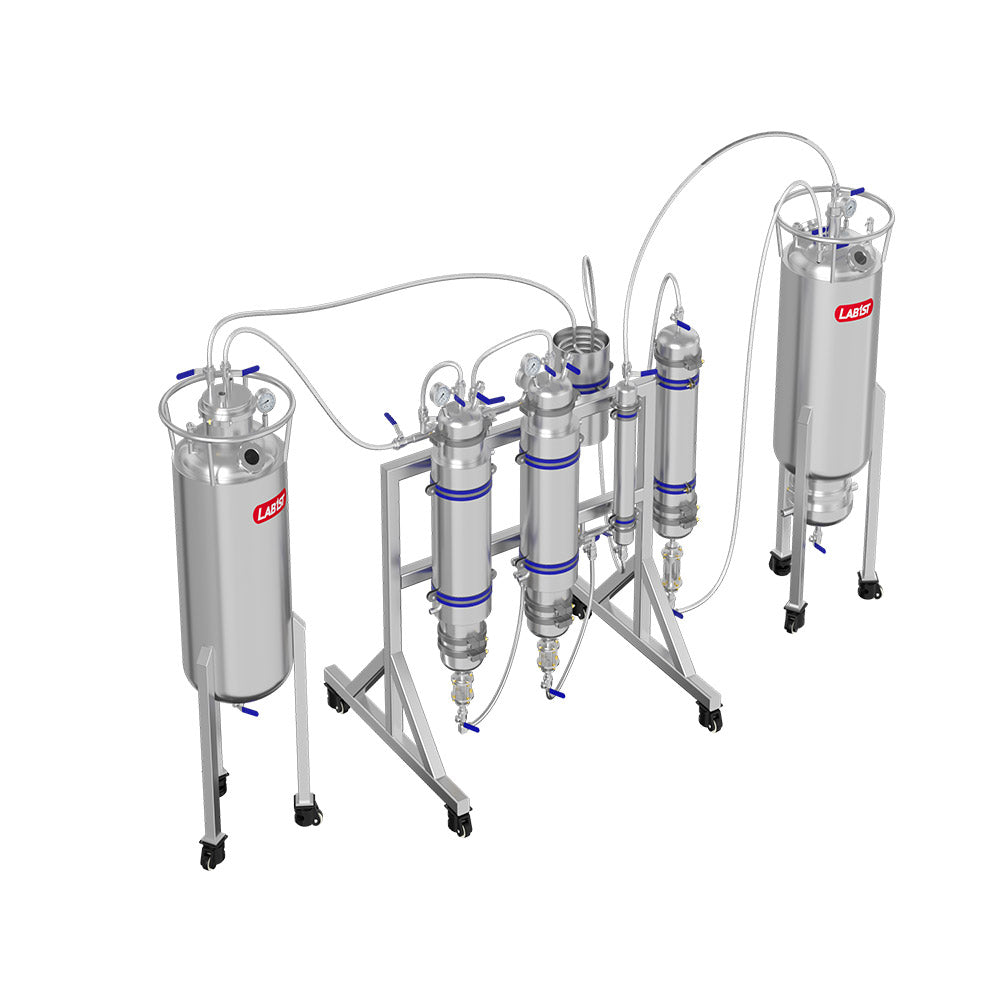 Lab Gas Extractor 10lbs Hydrocarbon Extractor Closed Loop Extraction System BHO Extracto ...