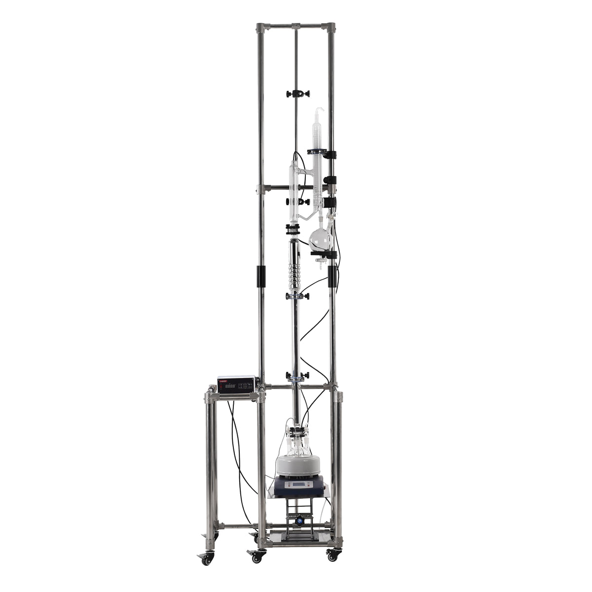 Distillation Unit Glasslab Scale 1L, 2L, 5L, 10L or 20L Lab Scale Distillation Equipment Fractionating ...