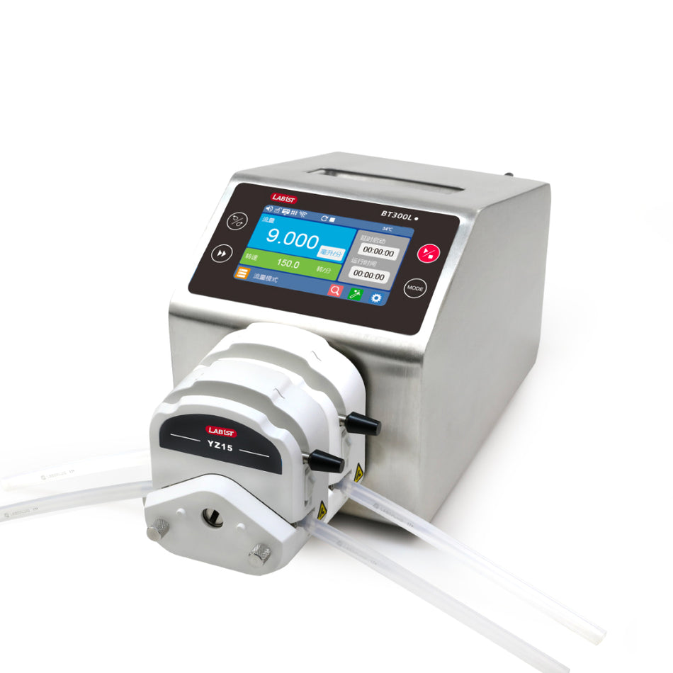 2 Channels 0.006~1300ml/min Speed-Variable Intelligent Flow Peristaltic Pump BT300L