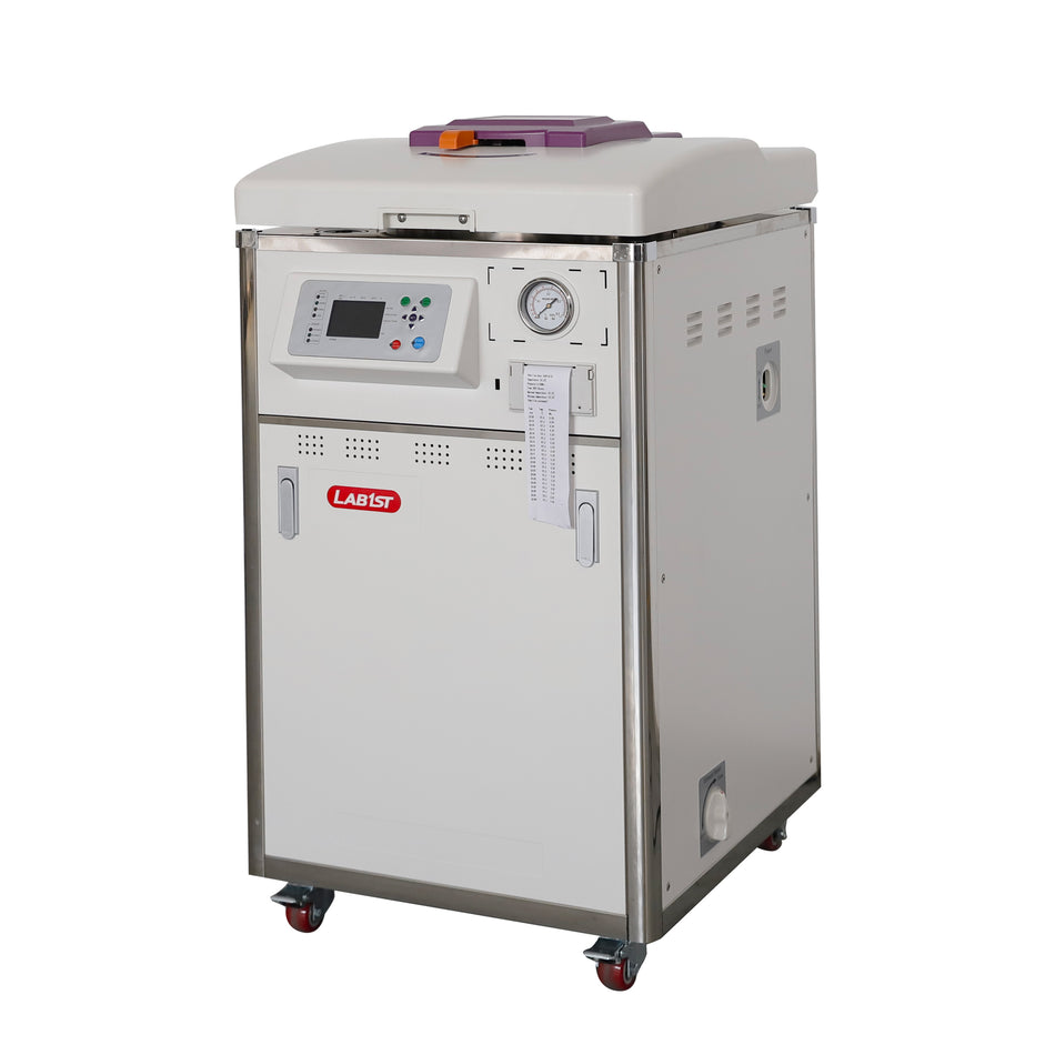 38L, 53L or 67L 50~134℃ LCD Display Sterilizer Vertical Autoclave SV-M Series