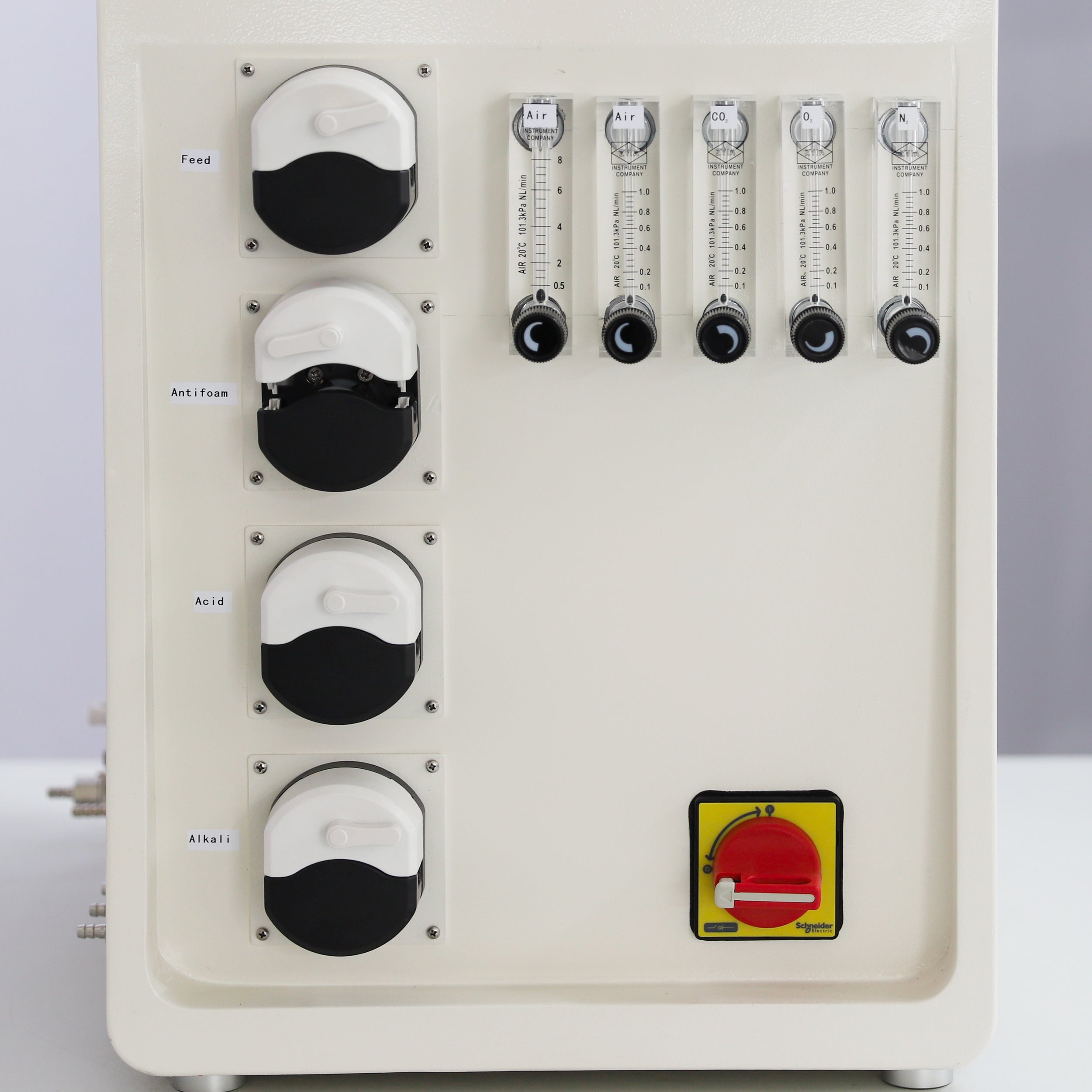 3L Benchtop Bioreactor for Cell Culture with 4 Gas Inlets BR100-C1