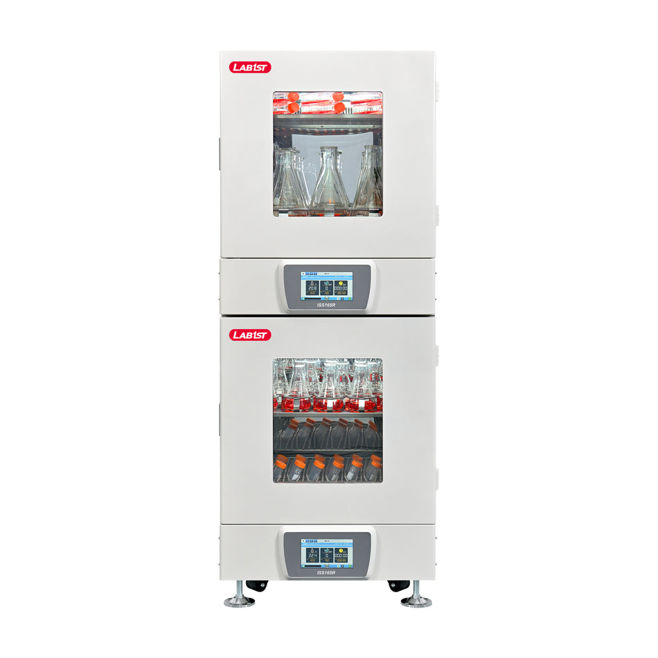 4° to 60°C 165L Programmable Stackable Incubator Shaker ISS165/165R