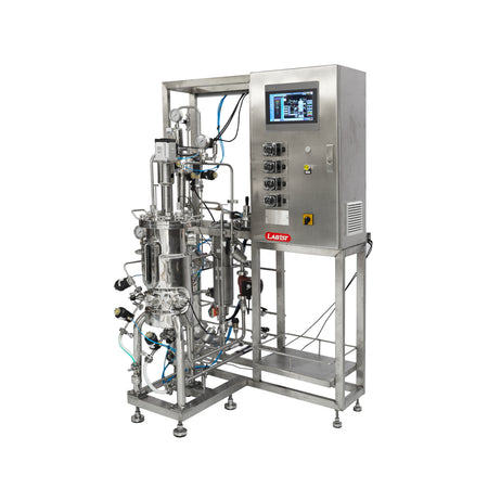 500L Stainless Steel Bioreactor for Microbial Fermentation with 2 Gas Inlets BR500-M1500L Stainless Steel Bioreactor for Microbial Fermentation with 2 Gas Inlets BR500-M1
