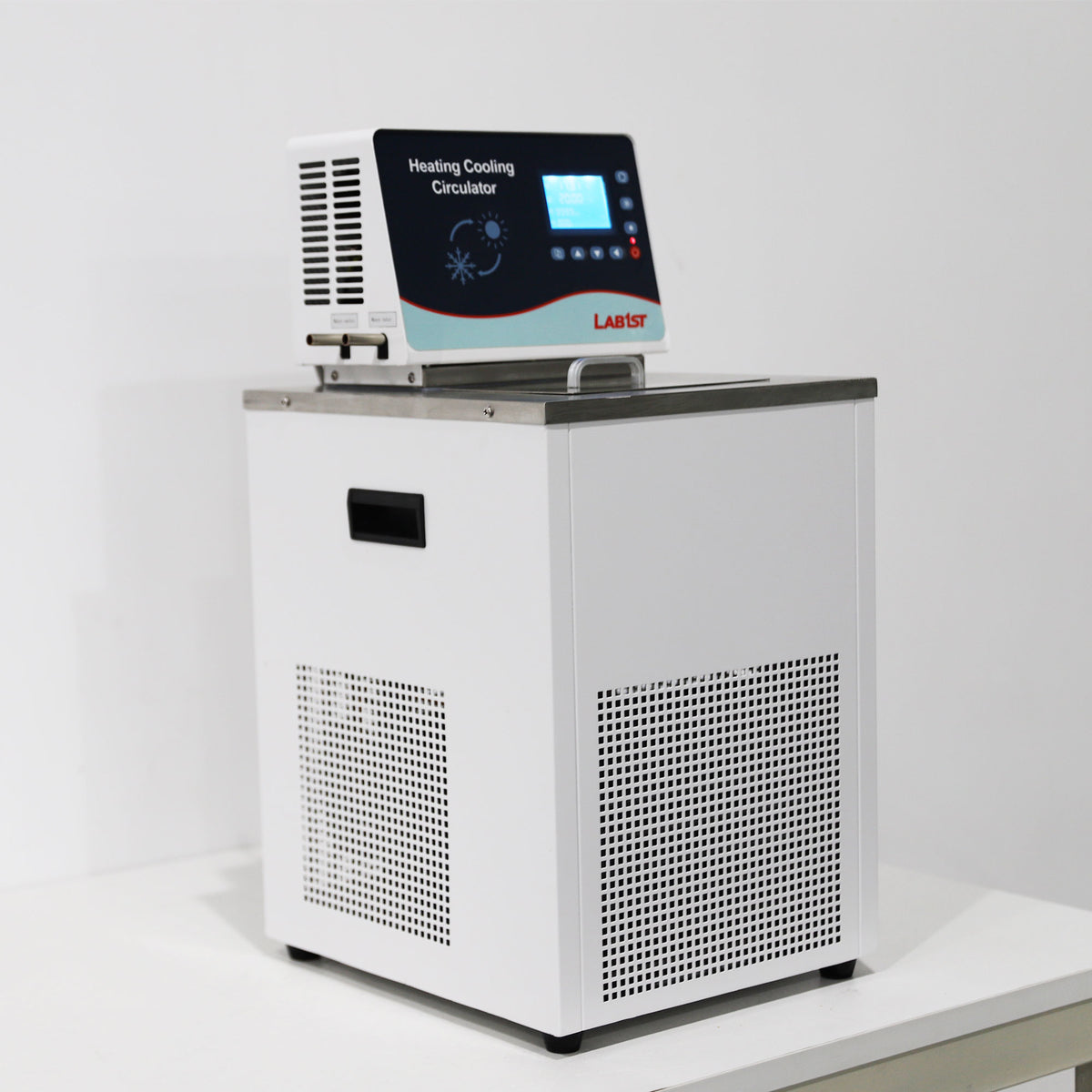 Recirculating Lab Chiller -5℃~95℃ 10L Water Bath Recirculating Water Heating Cooling Chiller Cir ...