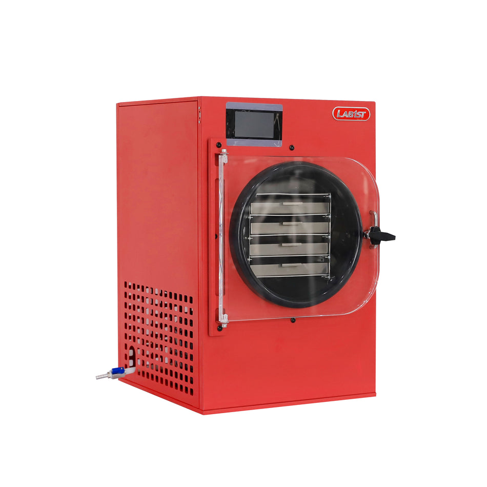 Benchtop Home Freeze Dryer -40℃ with 0.3m² Drying Area, 4 Trays & Vacuum Pump