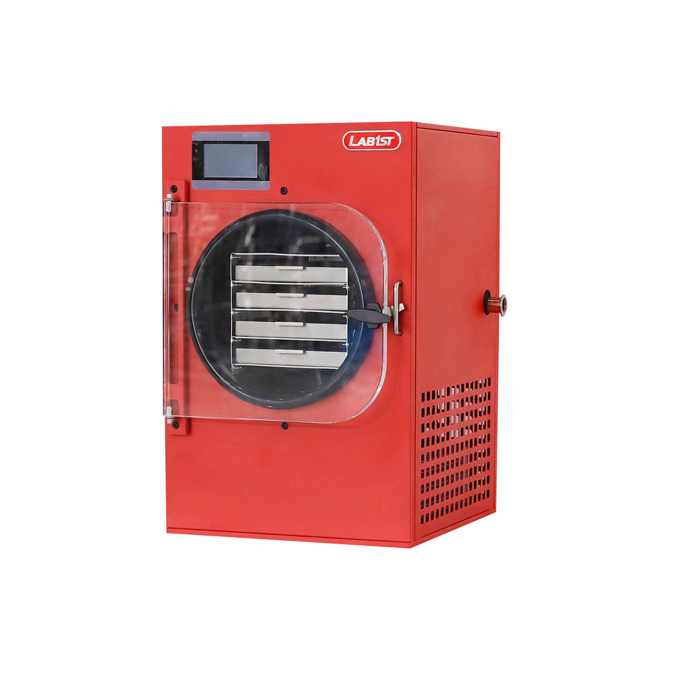 Benchtop Home Freeze Dryer -40℃ with 0.3m² Drying Area, 4 Trays & Vacuum Pump