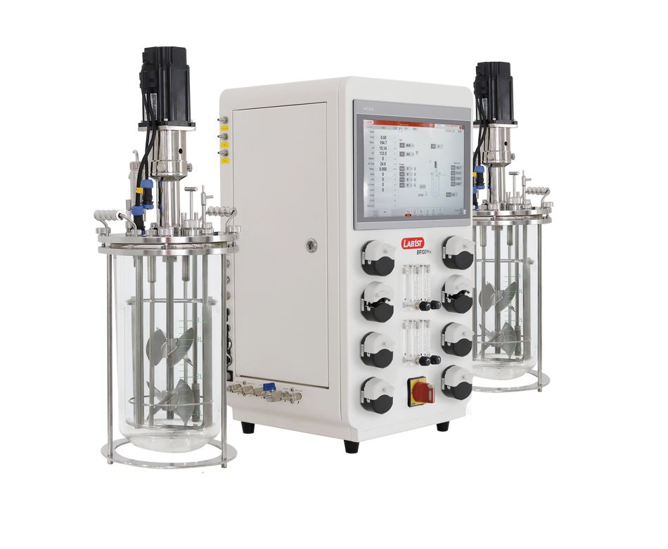 Benchtop Bioreactor Twin Control for Cell Culture Upgrated BR100Pro-C2