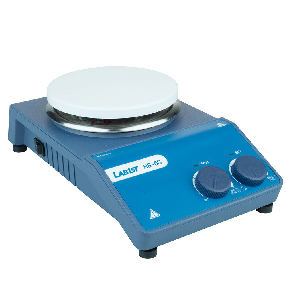 Classic Hotplate Magnetic Stirrer with Ceramic Coated Hotplate Max Temp. 340℃