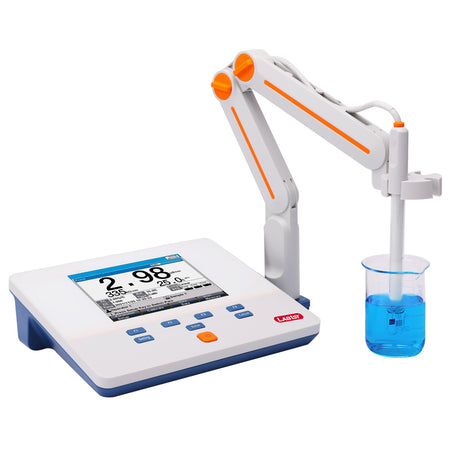 Benchtop Lab pH Tester Kit with Refillable pH Electrode