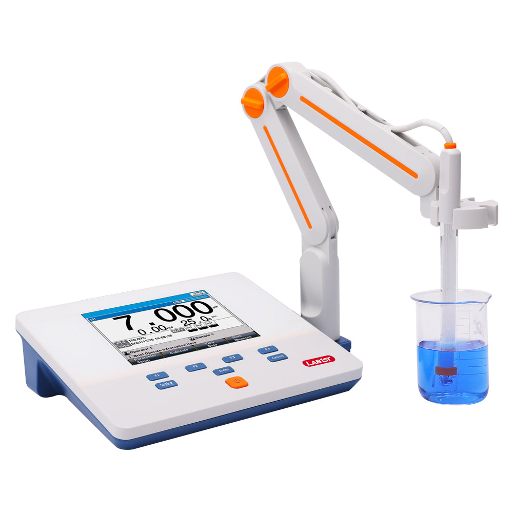 High Resolution LCD PH / ORP / Temperature Muti-parameter Benchtop Lab pH Meter Kit with Refillable pH Electrode MG20