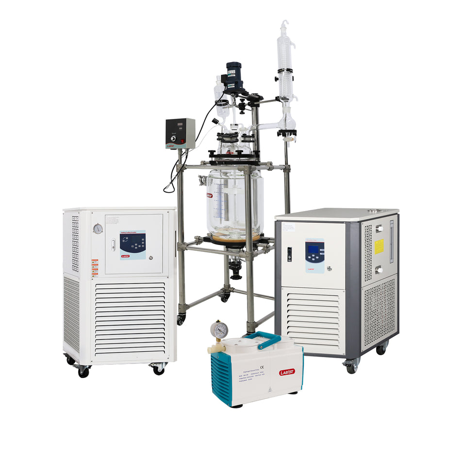 Glass Reactor Jacketed System 20L ~ 200L