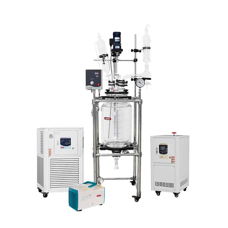 Glass Reactor Jacketed System 20L ~ 200L