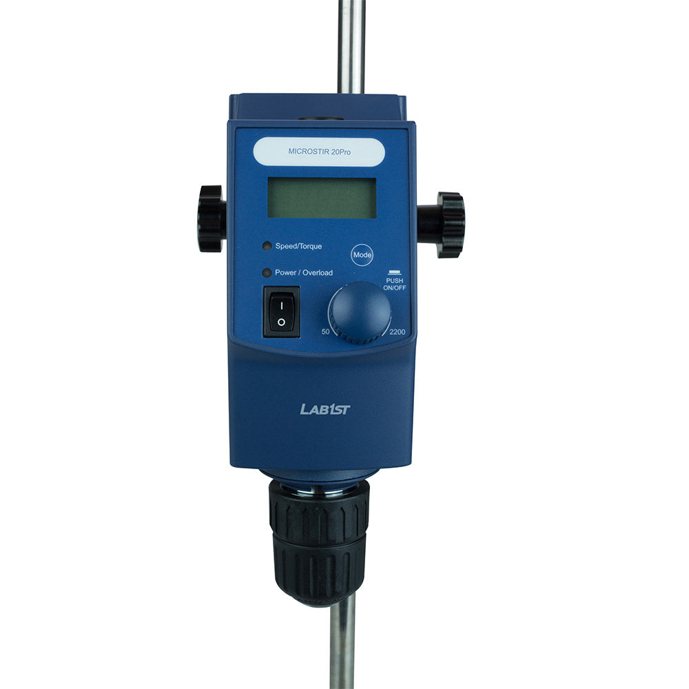 Quantit Machine Lab LCD Digital Enhanced Overhead Stirrer with Timer Max. stirring Quantit ...