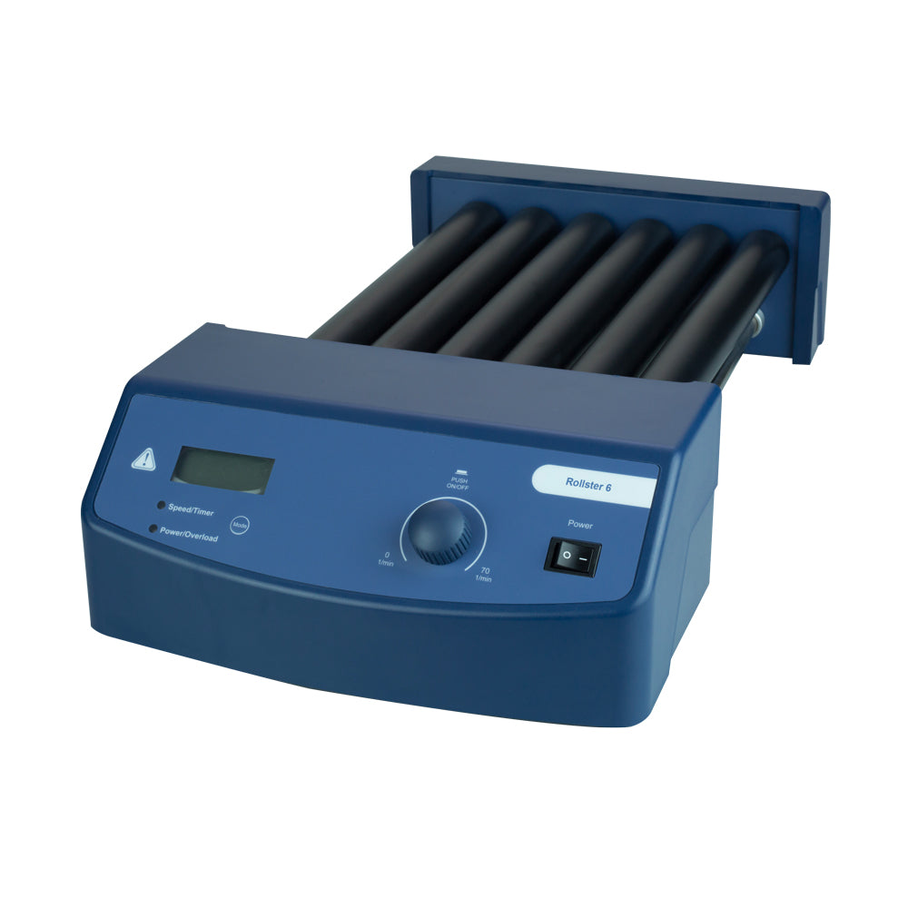 LCD Digital Tube Roller Mixer Lab Orbital Rotator Shaker with 6 Roller ...