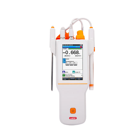 LCD Touchscreen Portable PH / Temperature / ORP / Ion Muti-parameter Lab pH/Ion Meter Kit E70