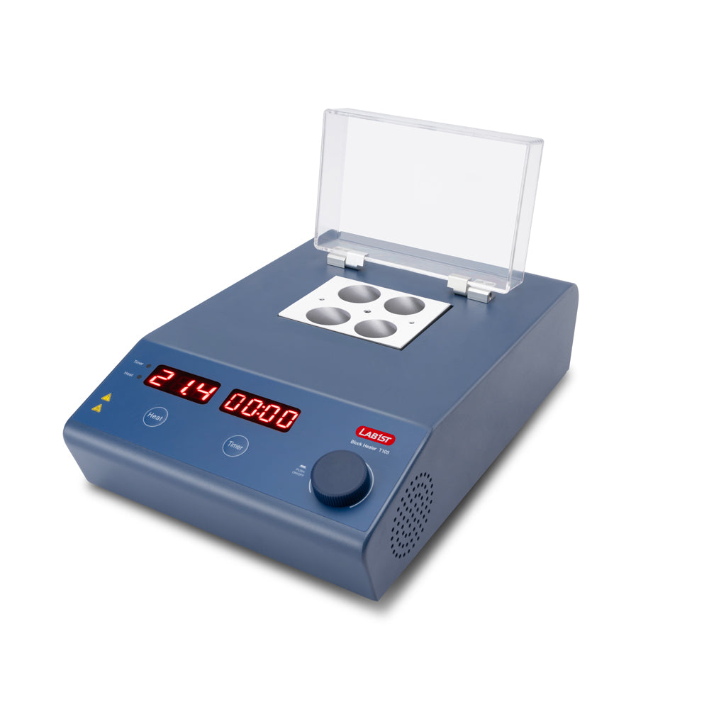 Lab1st LED Digital Dry Bath Incubator Up to 105℃ with 1 Pcs Heating Block