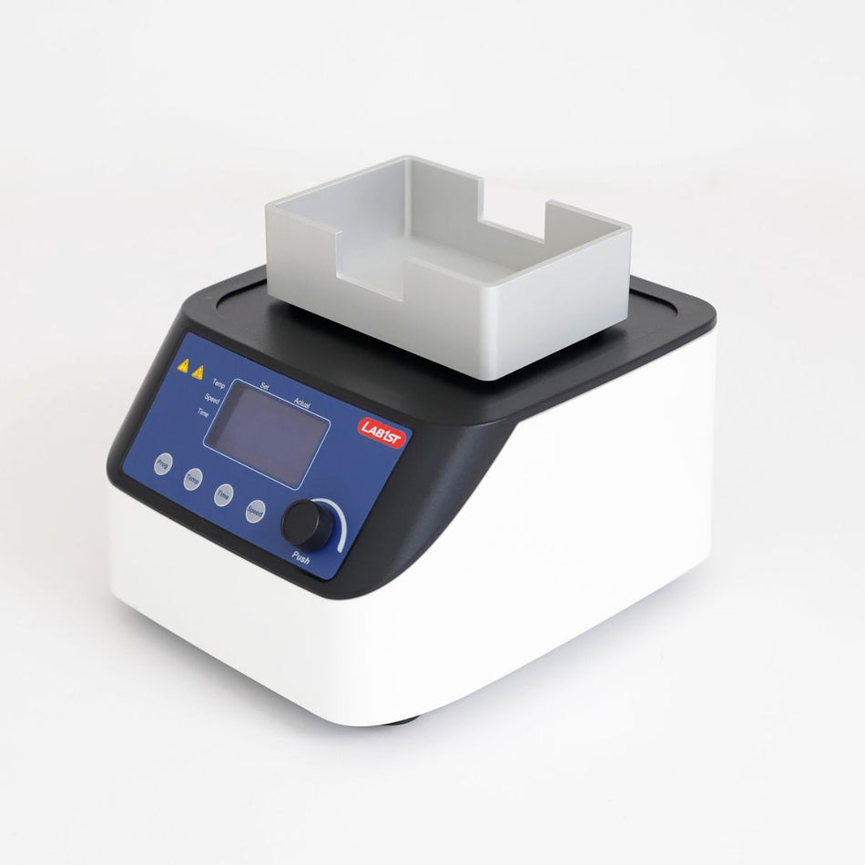 Lab1st LCD Digital Dry Bath Incubator Temperature 15 to 100℃ Fully Programmable with Heating, Cooling & Mixing Function and 1Pcs Heating Block