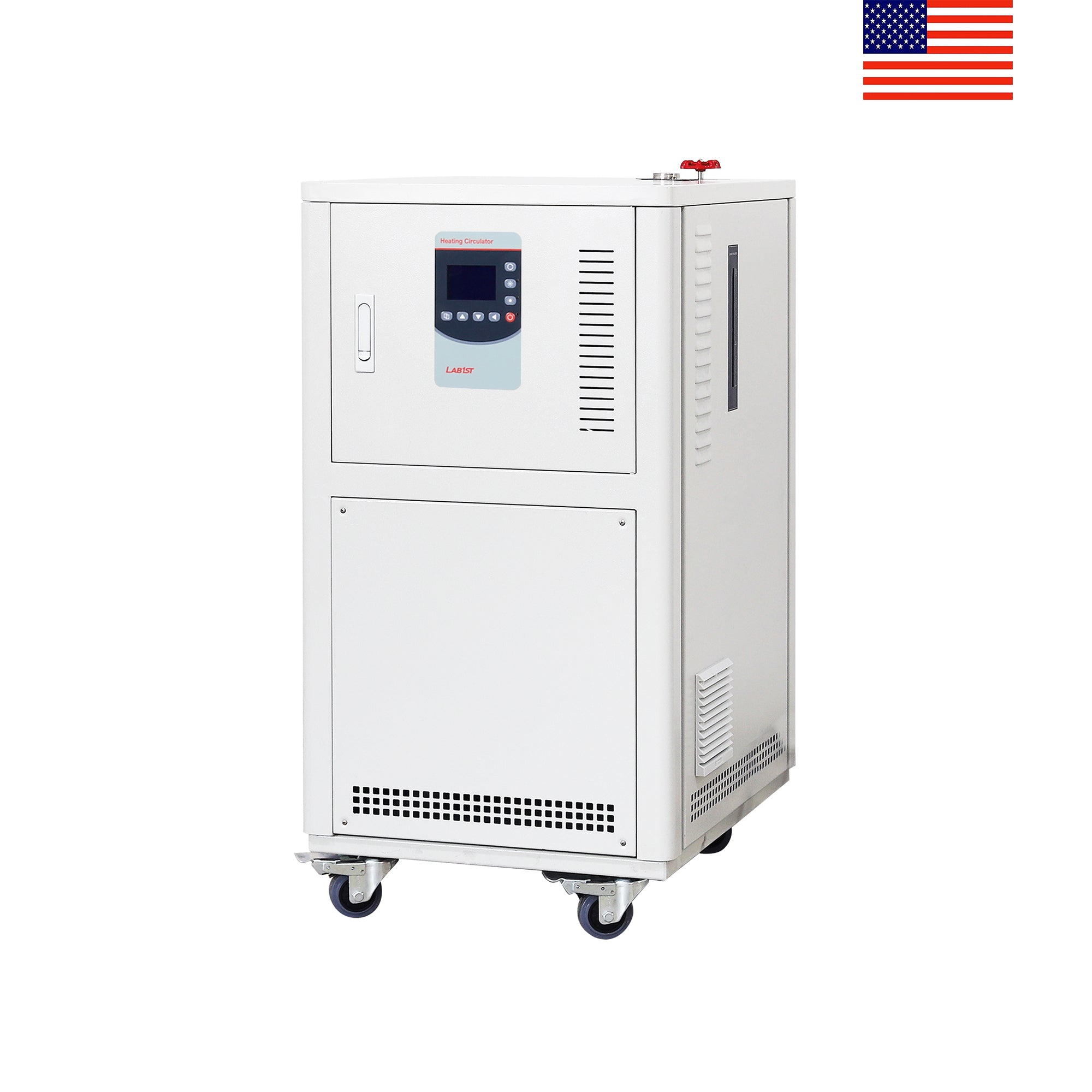 USA Delivery 25L/min 3.5kW Heating Power Up to 200C Hermatic Heating Circulator with Water Cooling for Rapid Chilling