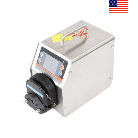 USA Delivery Peristaltic Pump 0.0001-720ml/min Flow Range, 0.1-150 rpm, AC100-240V