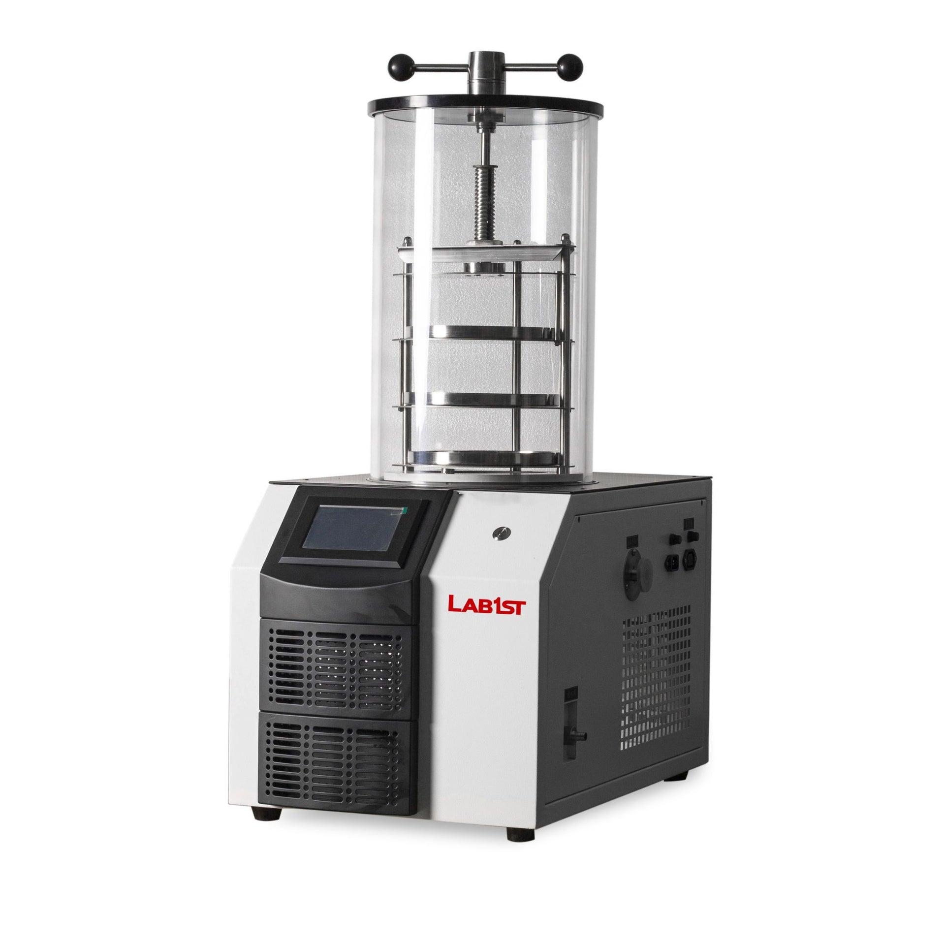 0.08㎡ Stoppering Chamber Freeze Dryer -50℃ Vacumm Electrical Defrost Dryer  with Vacuum Pump – lab1st-eshop