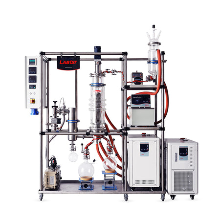 1.25~12.5L/h Hybrid Molecular Distillation Turnkey System (HMD-150A-TK)