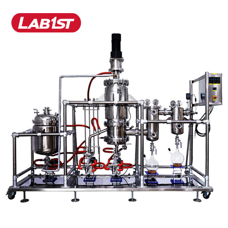 10~50L/h Pilot Scale Stainless Steel Molecular Distillation Single Unit