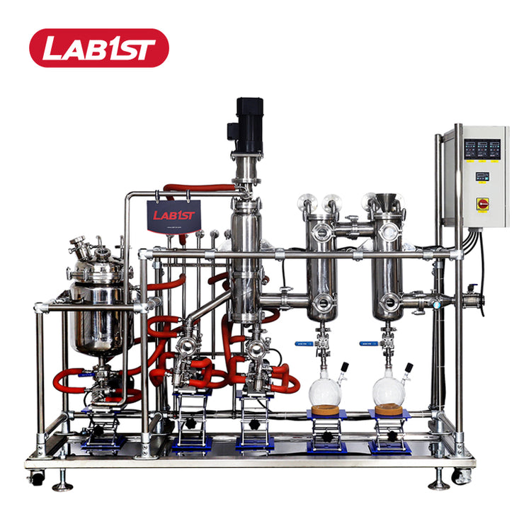 2~10L/h Pilot Scale Stainless Steel Molecular Distillation Unit ...
